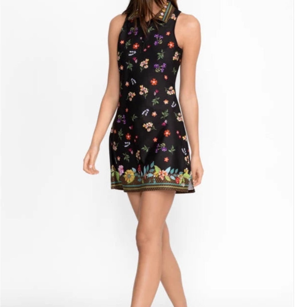 Johnny Was Active NWT Nani Polo Tank Tennis Dress Women’s XL Floral Print